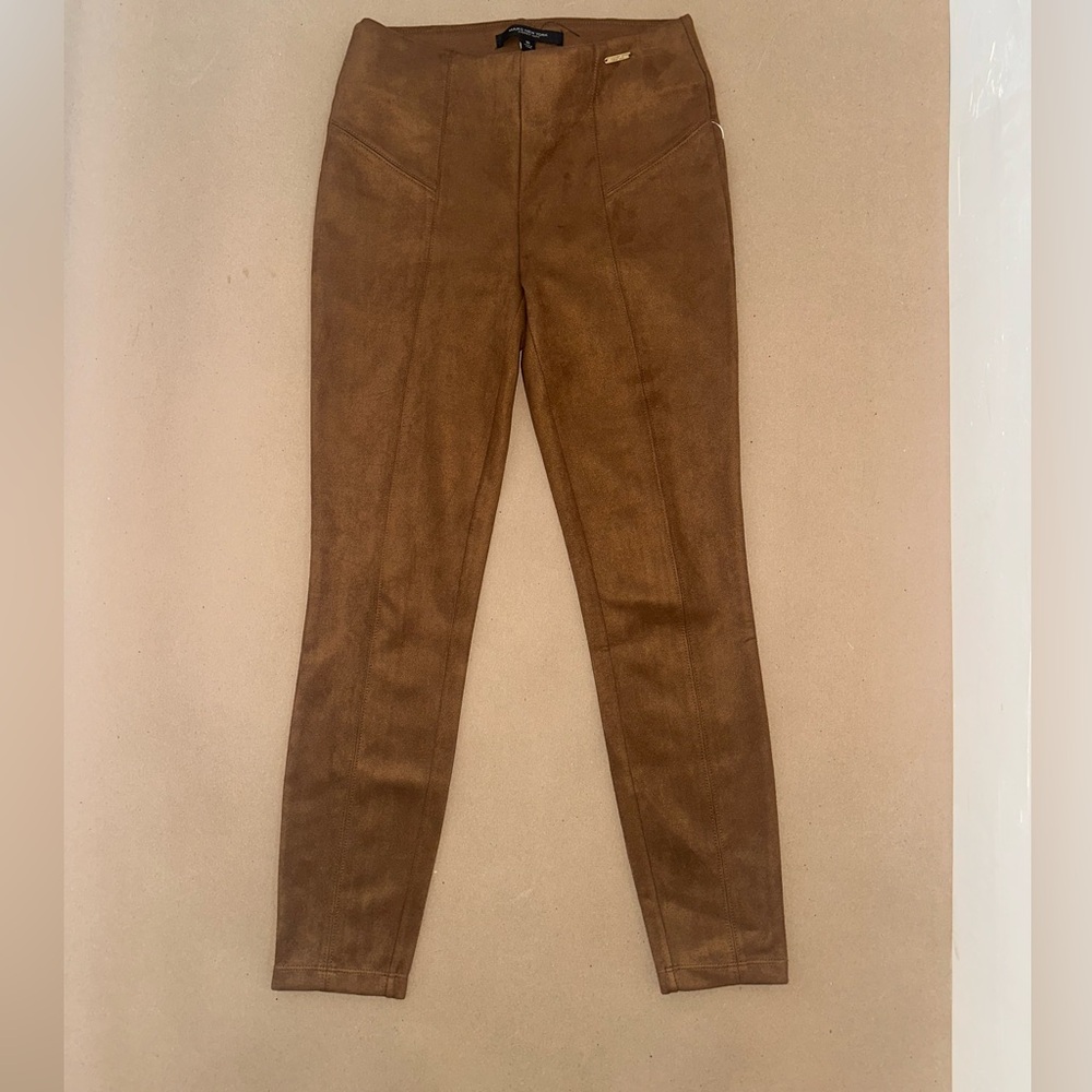 Marc Jacobs Brown Faux-Suede Pants